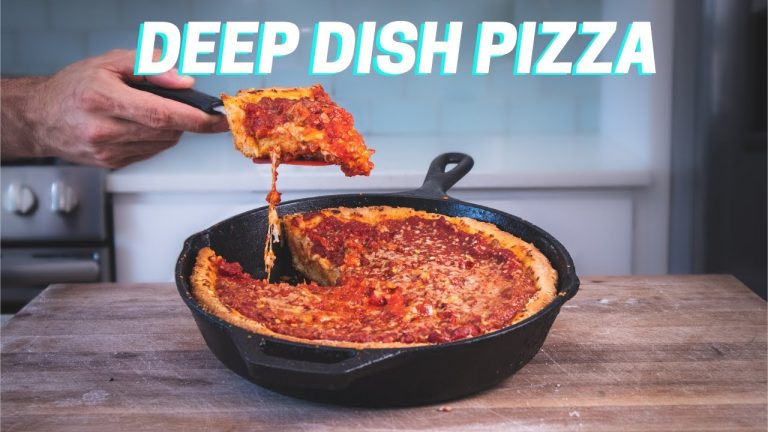 How to Make Delicious Deep-Dish Pizza at Home