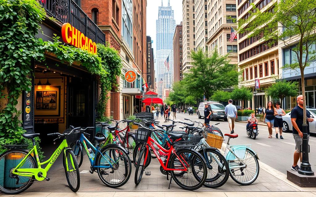 top-rated bike rental Chicago